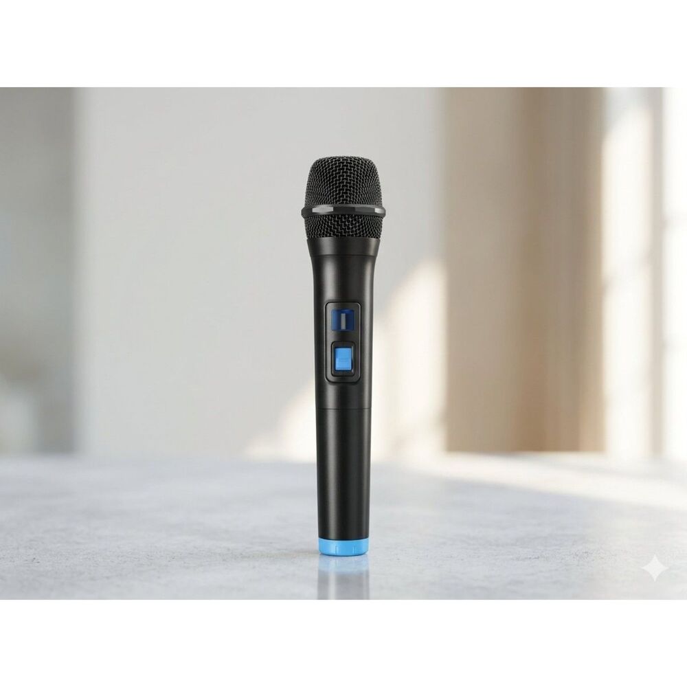 Pyle VHF Wireless Replacement Handheld Microphone (Blue Cap)